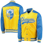 Los Angeles Chargers The Tradition NFL Satin Jacket