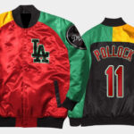 Los Angeles Dodgers A.J Pollock Satin Jacket