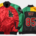 Los Angeles Dodgers Dustin May Satin Jacket