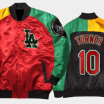 Los Angeles Dodgers Justin Turner Satin Jacket