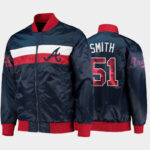 MLB Atlanta Braves Will Smith Satin Jacket