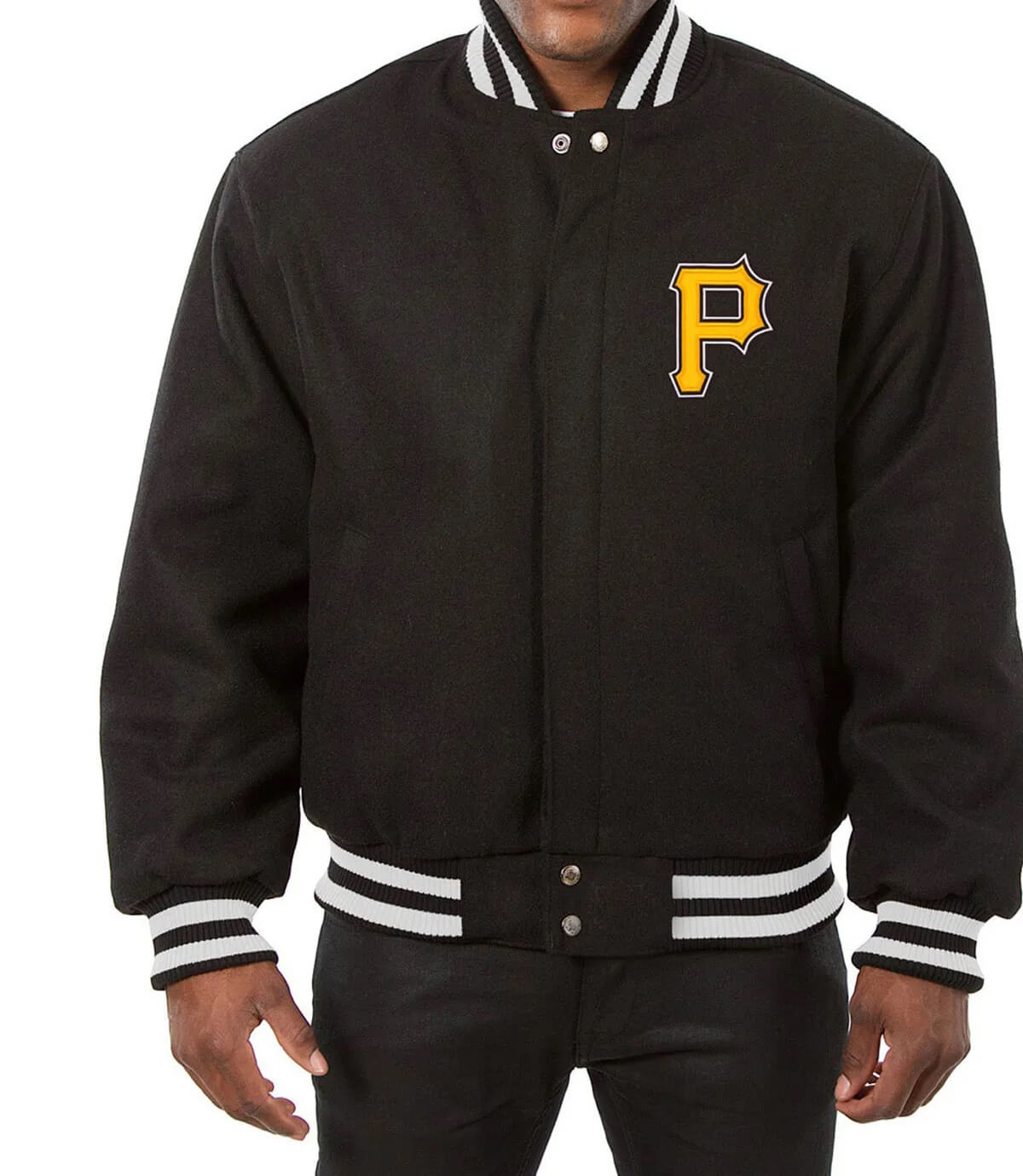 MLB Black Pittsburgh Pirates Varsity Jacket