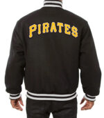 MLB Black Pittsburgh Pirates Varsity Jacket