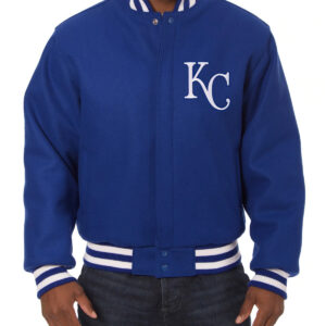 MLB Blue Kansas City Royals Varsity Jacket