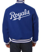 MLB Blue Kansas City Royals Varsity Jacket