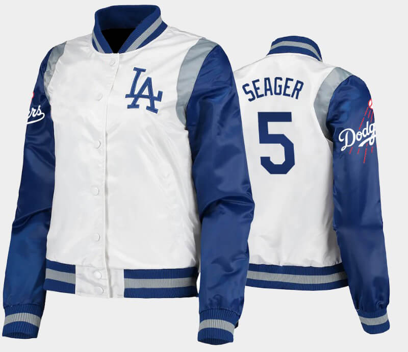 MLB Corey Seager Los Angeles Dodgers Jacket MLB Corey Seager Los Angeles Dodgers Jacket