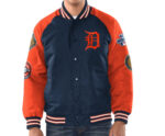 MLB Detroit Tigers 4x World Series Satin Jacket