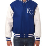 MLB Kansas City Royals Two Tone Varsity Jacket
