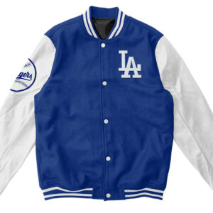 MLB Los Angeles Dodgers Blue Varsity Jacket