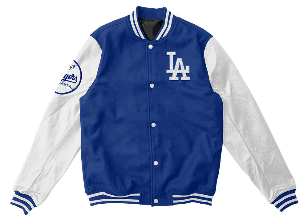 Maker of Jacket MLB Los Angeles Dodgers Blue Varsity