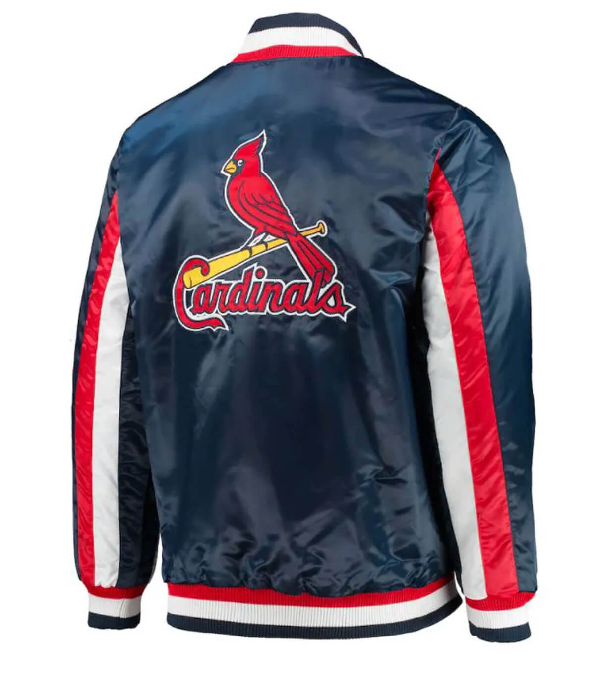 MLB Navy Blue St. Louis Cardinals The Ace Jacket (2) MLB Navy Blue St. Louis Cardinals The Ace Jacket