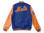 MLB New York Mets Blue Orange Varsity Jacket