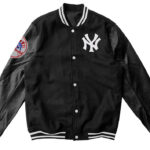 MLB New York Yankees Black Varsity Jacket