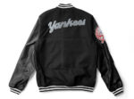 MLB New York Yankees Black Varsity Jacket