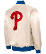 MLB Philadelphia Phillies Baseball Satin Jacket