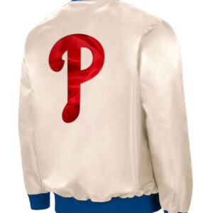 MLB Philadelphia Phillies Baseball Satin Jacket