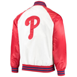 MLB Philadelphia Phillies Clean Up Satin Jacket