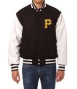 MLB Pittsburgh Pirates Two Tone Varsity Jacket