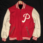 MLB Red Philadelphia Phillies Varsity Jacket