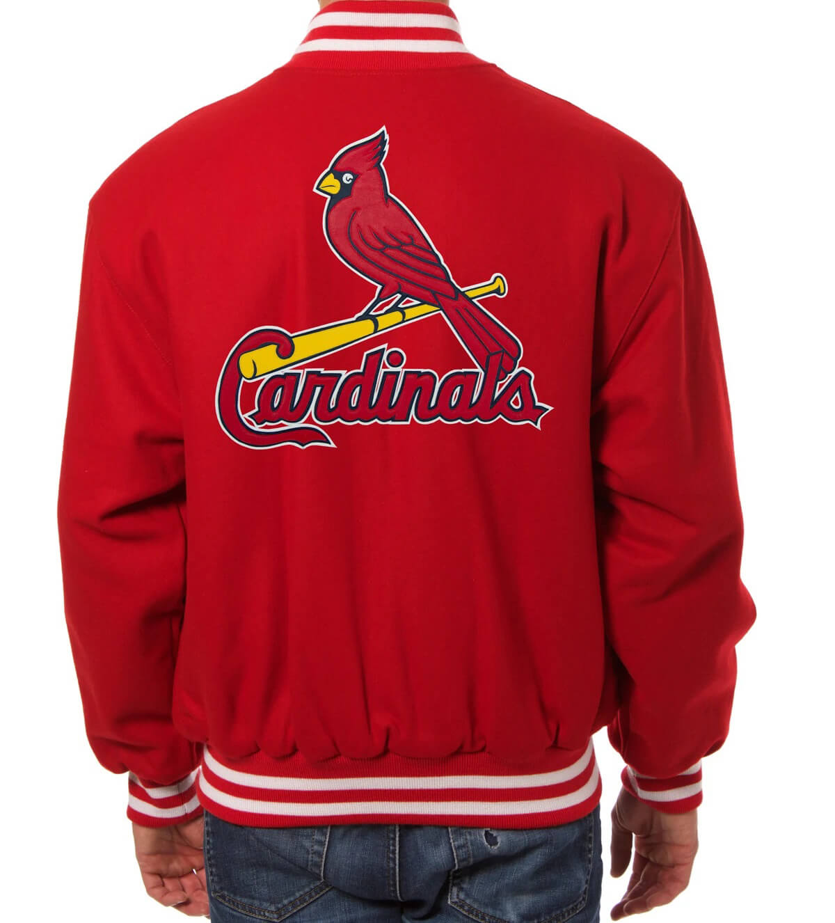 MLB Red St. Louis Cardinals Varsity Jacket - Maker of Jacket