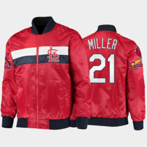 MLB St. Louis Cardinals Andrew Miller Satin Jacket