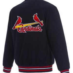 MLB St. Louis Cardinals Blue Varsity Jacket