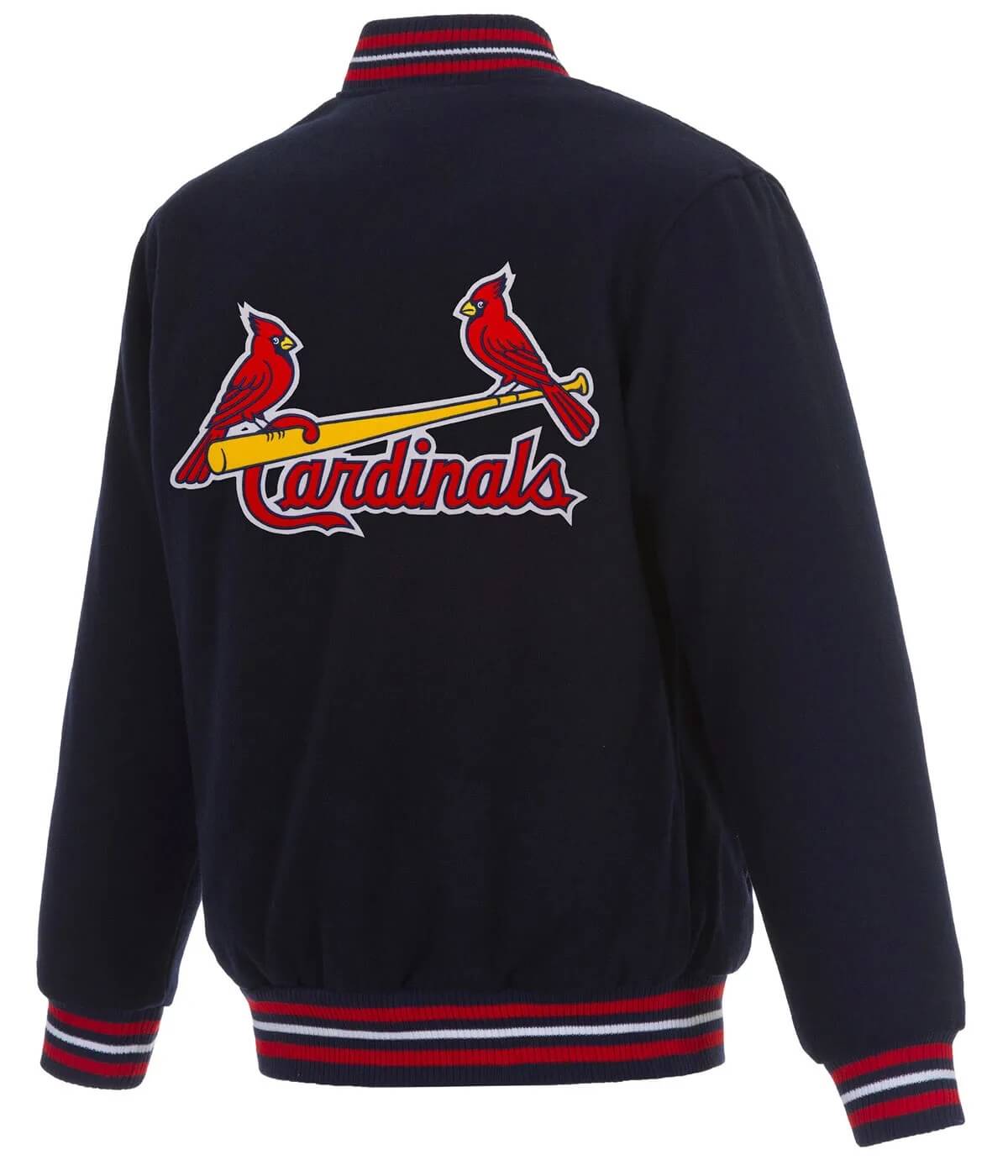 MLB St. Louis Cardinals Blue Varsity Jacket - Maker of Jacket