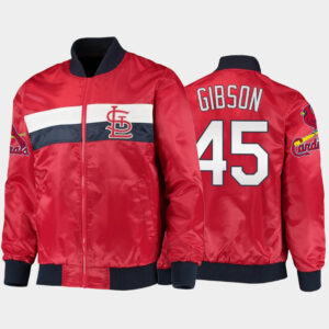 MLB St. Louis Cardinals Bob Gibson Satin Jacket