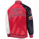 MLB St. Louis Cardinals Reliever Satin Jacket