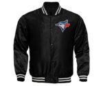 MLB Toronto Blue Jays Locker Room Satin Jacket