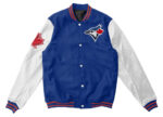 MLB Toronto Blue Jays Wool Leather Jacket