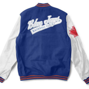 MLB Toronto Blue Jays Wool Leather Jacket
