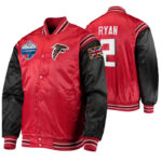 Matt Ryan NFL Atlanta Falcons Satin Jacket