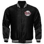 Minnesota Twins Black Locker Room Satin Jacket