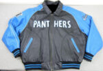 Montana Toons Carolina Panthers NFL Leather Jacket