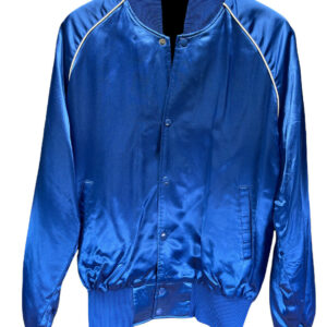 NBC Sports East West Enterprises Peacock Satin Jacket