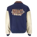 NBC Sports New York City Blue Varsity Jacket