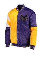NFL Baltimore Ravens Tricolor Satin Jacket