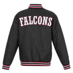 NFL Black Atlanta Falcons Textile Jacket