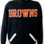 NFL Black Cleveland Browns Wool Jacket