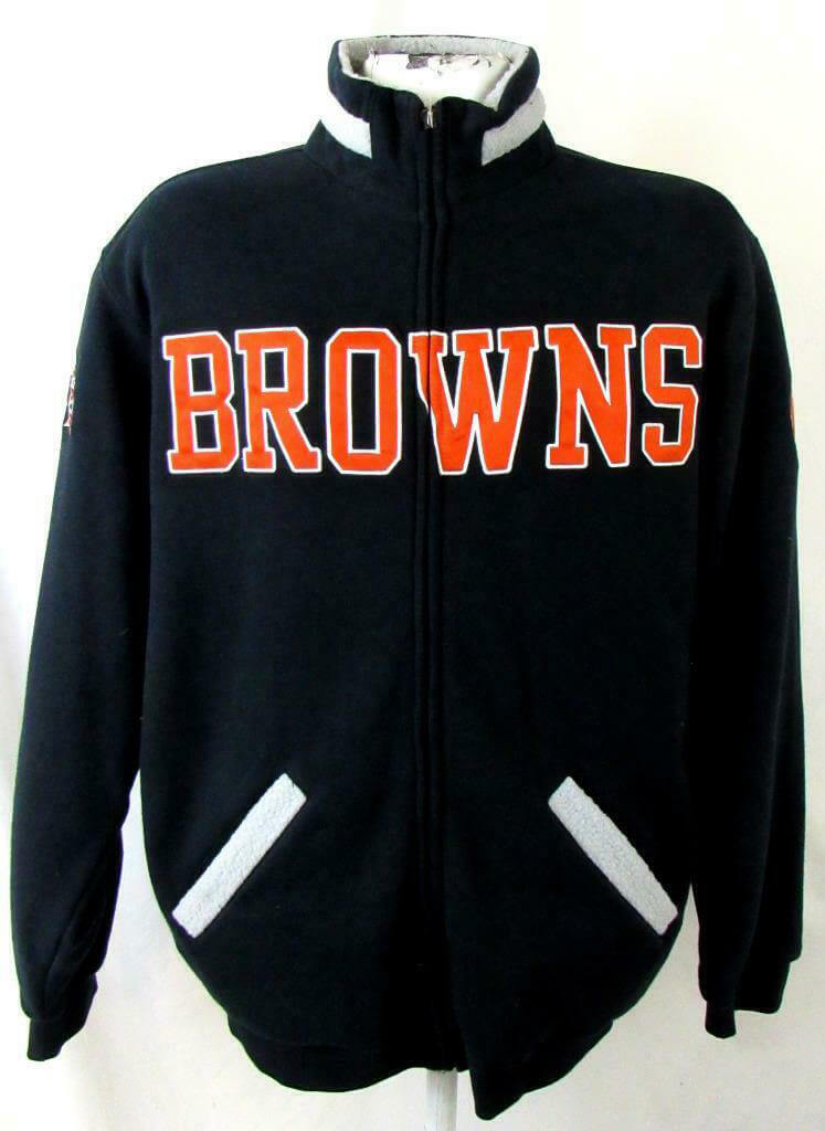 NFL Black Cleveland Browns Wool Jacket (1) NFL Black Cleveland Browns Wool Jacket