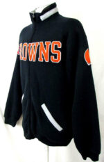 NFL Black Cleveland Browns Wool Jacket