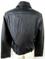 NFL Black New York Giants Football Leather Jacket