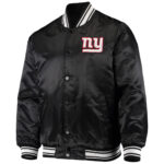 NFL Black New York Giants Satin Jacket