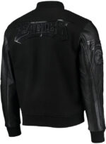 NFL Black Philadelphia Eagles Varsity Jacket