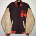 NFL Brown Cleveland Browns Varsity Jacket