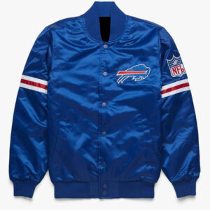 NFL Buffalo Bills Royal Blue Satin Jacket