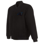 NFL Carolina Panthers Black Wool Jacket