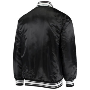 NFL Cleveland Browns Black Satin Jacket