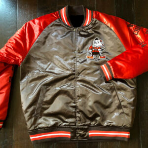 NFL Cleveland Browns Football Satin Jacket